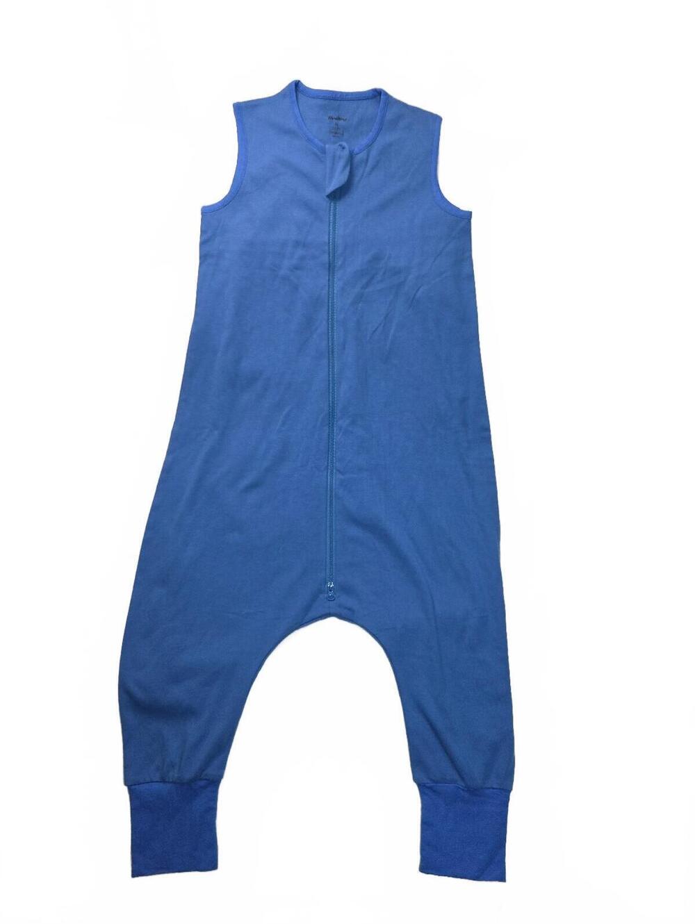 WarmWrap XL Blue Sleeveless Cotton Baby Sleep Sack 0.5 Tog